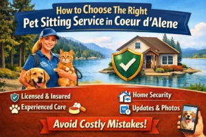 How to Choose the Right Pet Sitting Service in Coeur d’Alene (And Avoid Costly Mistakes)